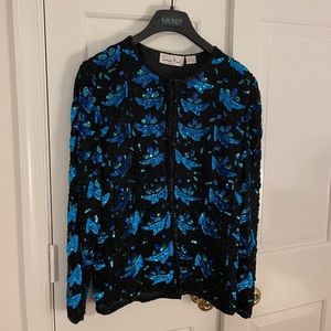 Sequined Blazer with bright colors